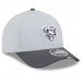 Бейсболка Chicago Bears New Era Gray/Graphite 2025 NFL Training Camp A-Frame 9FORTY