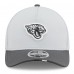 Бейсболка Jacksonville Jaguars New Era Gray/Graphite 2025 NFL Training Camp A-Frame 9FORTY