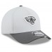 Бейсболка Jacksonville Jaguars New Era Gray/Graphite 2025 NFL Training Camp A-Frame 9FORTY