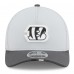 Бейсболка Cincinnati Bengals New Era Gray/Graphite 2025 NFL Training Camp A-Frame 9FORTY