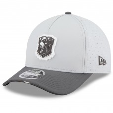 Бейсболка Cleveland Browns New Era Gray/Graphite 2025 NFL Training Camp A-Frame 9FORTY