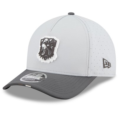 Бейсболка Cleveland Browns New Era Gray/Graphite 2025 NFL Training Camp A-Frame 9FORTY