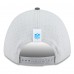Бейсболка Detroit Lions New Era Gray/Graphite 2025 NFL Training Camp A-Frame 9FORTY