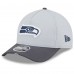 Бейсболка Seattle Seahawks New Era Gray/Graphite 2025 NFL Training Camp A-Frame 9FORTY Бейсболка Seattle Seahawks New Era Gray/Graphite 2025 NFL Training Camp A-Frame 9FORTY
