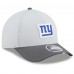 Бейсболка New York Giants New Era Gray/Graphite 2025 NFL Training Camp A-Frame 9FORTY