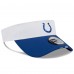 Indianapolis Colts New Era White/Royal 2025 NFL Training Camp Adjustable Visor
