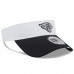 Jacksonville Jaguars New Era White/Black 2025 NFL Training Camp Adjustable Visor
