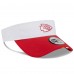 Kansas City Chiefs New Era White/Red 2025 NFL Training Camp Adjustable Visor
