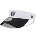 Las Vegas Raiders New Era White/Black 2025 NFL Training Camp Adjustable Visor Las Vegas Raiders New Era White/Black 2025 NFL Training Camp Adjustable Visor
