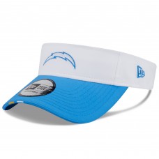 Los Angeles Chargers New Era White/Powder Blue 2025 NFL Training Camp Adjustable Visor Los Angeles Chargers New Era White/Powder Blue 2025 NFL Training Camp Adjustable Visor