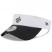 New Orleans Saints New Era White/Black 2025 NFL Training Camp Adjustable Visor
