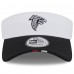 Atlanta Falcons New Era White/Black 2025 NFL Training Camp Adjustable Visor