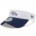 Denver Broncos New Era White/Navy 2025 NFL Training Camp Adjustable Visor Denver Broncos New Era White/Navy 2025 NFL Training Camp Adjustable Visor