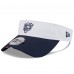 Chicago Bears New Era White/Navy 2025 NFL Training Camp Adjustable Visor Chicago Bears New Era White/Navy 2025 NFL Training Camp Adjustable Visor