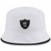 Панама Las Vegas Raiders New Era White 2025 NFL Training Camp Stretch