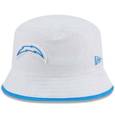 Панама Los Angeles Chargers New Era White 2025 NFL Training Camp Stretch