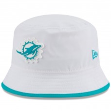 Панама Miami Dolphins New Era White 2025 NFL Training Camp Stretch