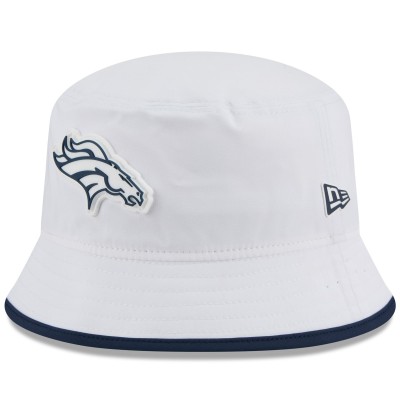 Панама Denver Broncos New Era White 2025 NFL Training Camp Stretch