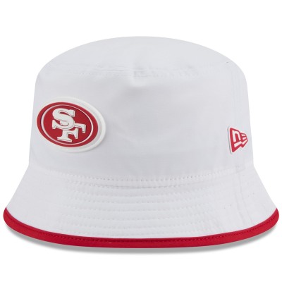 Панама San Francisco 49ers New Era White 2025 NFL Training Camp Stretch