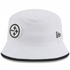 Панама Pittsburgh Steelers New Era White 2025 NFL Training Camp Stretch