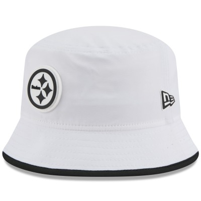 Панама Pittsburgh Steelers New Era White 2025 NFL Training Camp Stretch