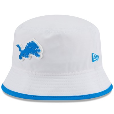 Панама Detroit Lions New Era White 2025 NFL Training Camp Stretch