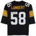 Игровая джерси Jack Lambert Pittsburgh Steelers Autographed Mitchell & Ness 1975 Black Authentic with HOF 90 Inscription