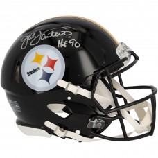 Jack Lambert Pittsburgh Steelers Autographed Fanatics Authentic Riddell Authentic Helmet with HOF 90 Inscription