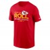 Kansas City Chiefs Nike 2024 AFC West Division Champions Locker Room Trophy Collection T-Shirt - Red