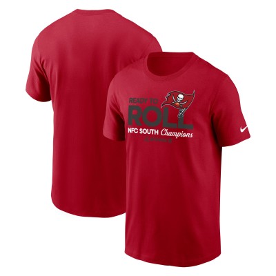 Футболка Tampa Bay Buccaneers Nike 2024 NFC South Division Champions Locker Room Trophy Collection - Red