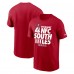Футболка Tampa Bay Buccaneers Nike Four-Straight NFC South Division Champions - Red
