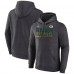 Green Bay Packers 2024 NFL Playoffs Fleece Pullover Hoodie - Heather Charcoal