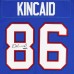 Игровая джерси Dalton Kincaid Buffalo Bills Autographed Fanatics Authentic Nike Royal Elite