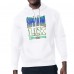 Толстовка на флисе Super Bowl LIX  Starter Super Bowl Graphic Fleece - White