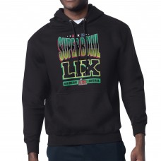 Толстовка на флисе Super Bowl LIX  Starter Super Bowl Graphic Fleece - Black