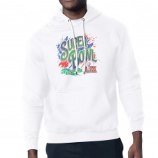 Толстовка на флисе Super Bowl LIX  Starter Super Bowl Graphic Fleece - White