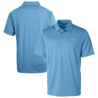 Buffalo Bills Cutter & Buck Powder Blue Prospect Eco Textured Stretch Recycled Polo