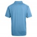 Los Angeles Chargers Cutter & Buck Powder Blue Prospect Eco Textured Stretch Recycled Polo