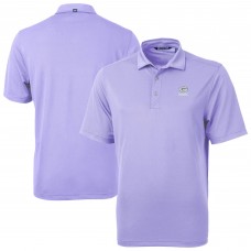 Green Bay Packers Cutter & Buck Purple Virtue Eco Pique Recycled Polo