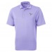 Houston Texans Cutter & Buck Purple Virtue Eco Pique Recycled Polo