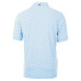 Поло Carolina Panthers Cutter & Buck Powder Blue Virtue Eco Pique Botanical Print Recycled
