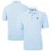 Chicago Bears Cutter & Buck Powder Blue Virtue Eco Pique Botanical Print Recycled Polo