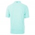 New England Patriots Cutter & Buck Mint Virtue Eco Pique Botanical Print Recycled Polo