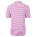 Поло Buffalo Bills Cutter & Buck Pink Virtue Eco Pique Stripe Recycled