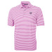 Поло Chicago Bears Cutter & Buck Pink Virtue Eco Pique Stripe Recycled
