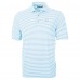 Indianapolis Colts Cutter & Buck Powder Blue Virtue Eco Pique Stripe Recycled Polo