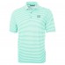 Cincinnati Bengals Cutter & Buck Green Virtue Eco Pique Stripe Recycled Polo