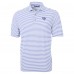 Jacksonville Jaguars Cutter & Buck Purple Virtue Eco Pique Stripe Recycled Polo