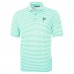 Atlanta Falcons Cutter & Buck Green Virtue Eco Pique Stripe Recycled Polo