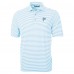 Atlanta Falcons Cutter & Buck Powder Blue Virtue Eco Pique Stripe Recycled Polo